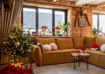 święta w górach, Wigilia w górach, apartamenty Kominkowy Chill w Dunajcu