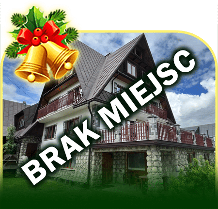święta w górach ośrodek Pańszczyk II Biały Dunajec brak miejsc